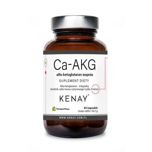 KENAY Ca-AKG kalsium-alfa-ketoglutaraatti (60 kapselia) – Viking Supplements