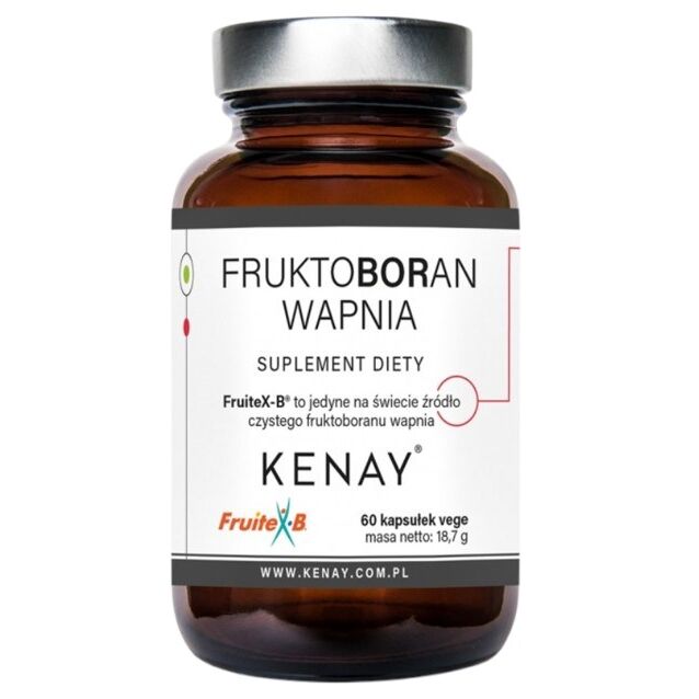 KENAY Kalsiumfrukto-boraani FruiteX-B (60 kapselia) – Viking Supplements
