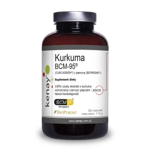 KENAY Kurkumiini BCM-95 ja piperiini (300 kapselia) - Viking Supplements
