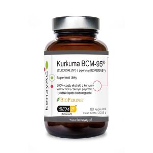 KENAY Kurkumiini BCM-95 ja piperiini (60 kapselia) – Viking Supplements