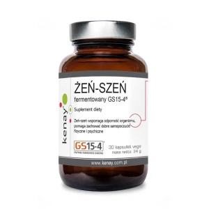 KENAY Ginseng fermentoitu GS15-4 (30 kapselia) - Viking Supplements
