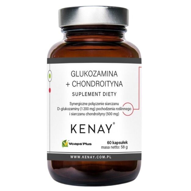 KENAY Glukosamiini + kondroitiini (60 kapselia) – Viking Supplements