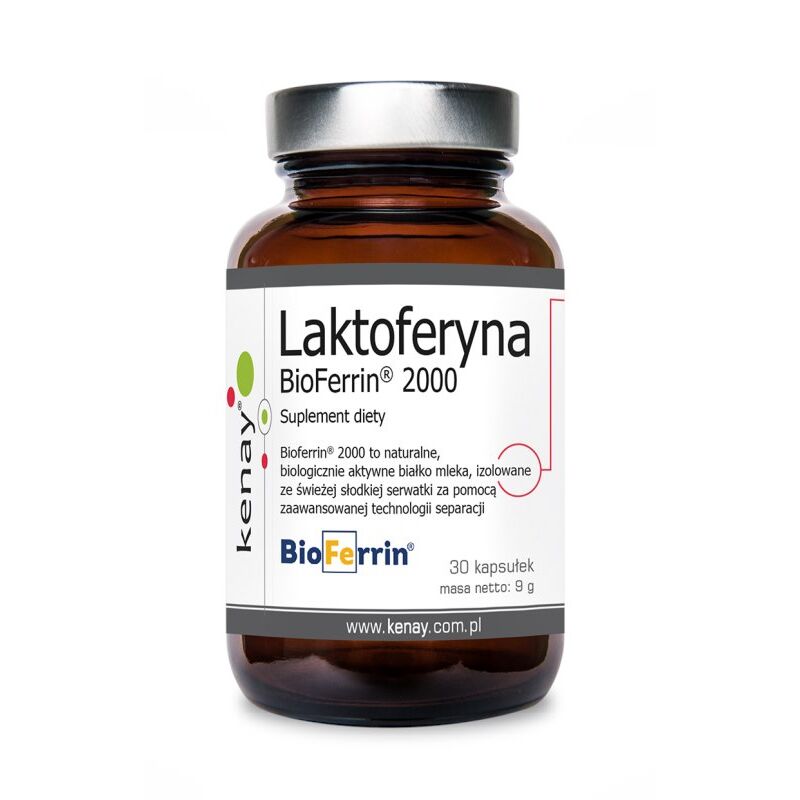 KENAY Lactoferrin BioFerrin 2000 (30 caps) - Viking Supplements