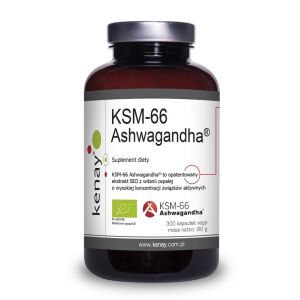 KENAY Luomu-ashwagandha KSM-66 (300 kapselia) – Viking Supplements