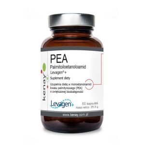 KENAY PEA Palmitoiloetanoloamide Levagen+ 350 mg (60 kapselia) - Viking Supplements