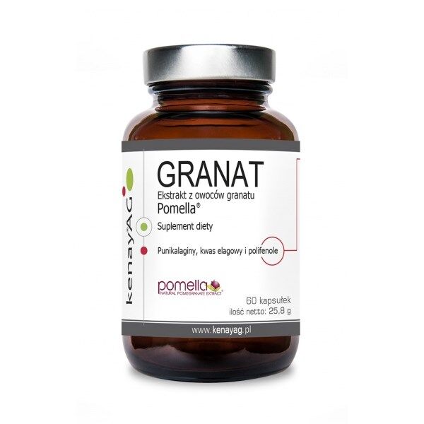 KENAY POMEGRANATE POMELLA granaattiomenauute (60 kapselia) – Viking Supplements