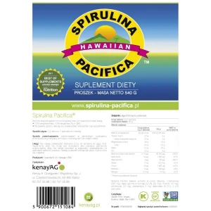 KENAY Spirulina Pacifica -jauhe (540 g / 19