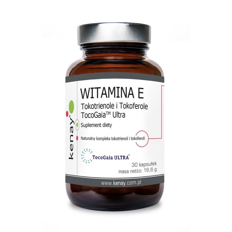 KENAY Vitamin E Tocotrienols and Tocopherols TocoGaia Ultra (30 caps) - Viking Supplements