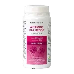KRAUTERHAUS SANCT BERNHARD -kauneuskapseleita (200 kapselia) - Viking Supplements