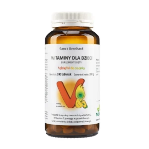 KRAUTERHAUS SANCT BERNHARD Lasten vitamiinit (240 tablettia) - Viking Supplements