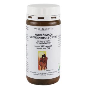 KRAUTERHAUS SANCT BERNHARD Oysters Maca Active Capsules (120 caps) - Viking Supplements