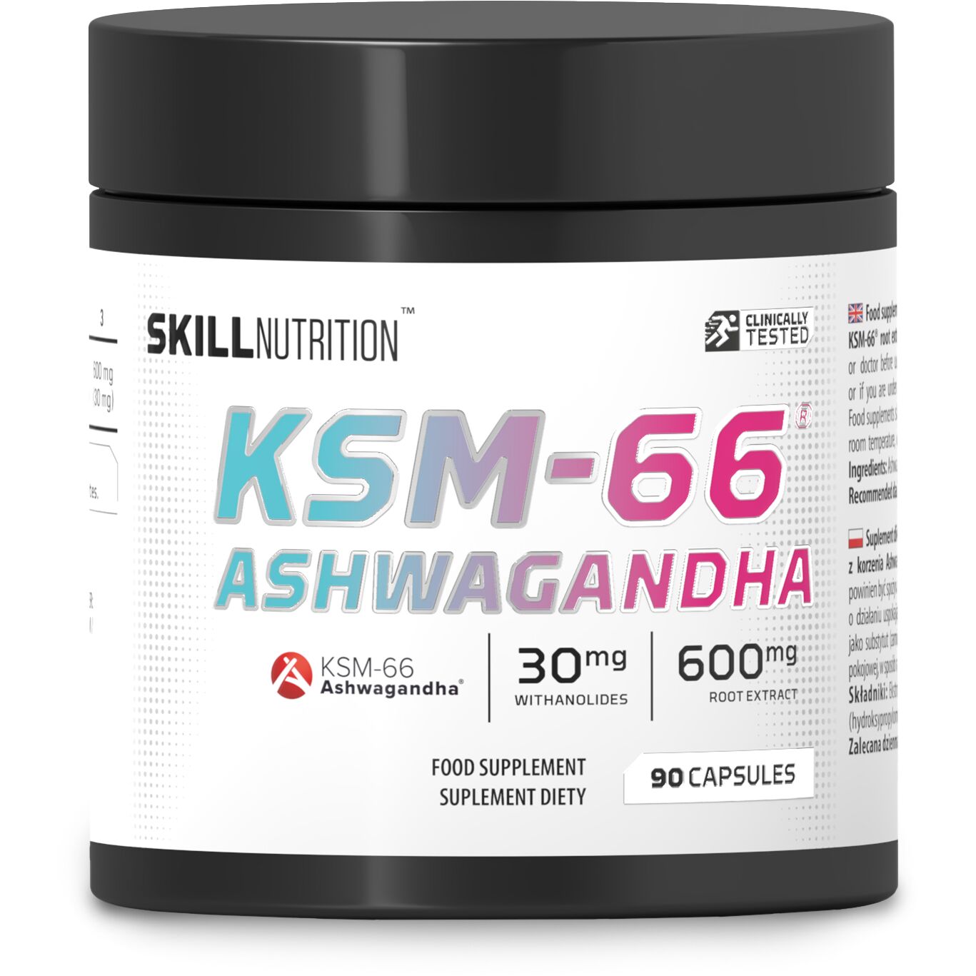 KSM-66 Ashwagandha – 90 vegaanista kapselia – Viking Supplements