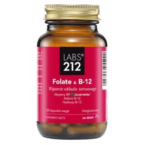 LABS212 Folaatti ja B12 (120 kapselia) – Viking Supplements