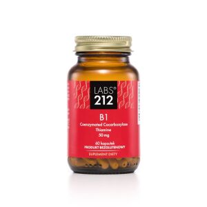 LABS212 B1-vitamiinilla koentsymoitu kokarboksylaasi (60 kapselia) – Viking Supplements