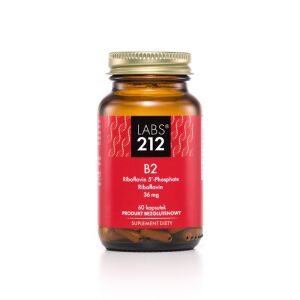 LABS212 B2-vitamiini, riboflaviini-5'-fosfaatti + riboflaviini (60 kapselia) – Viking Supplements