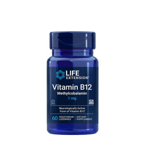 Life Extension – B12-vitamiini (metyylikobalamiini) 1 mg (60 imeskelytablettia) – Viking Supplements