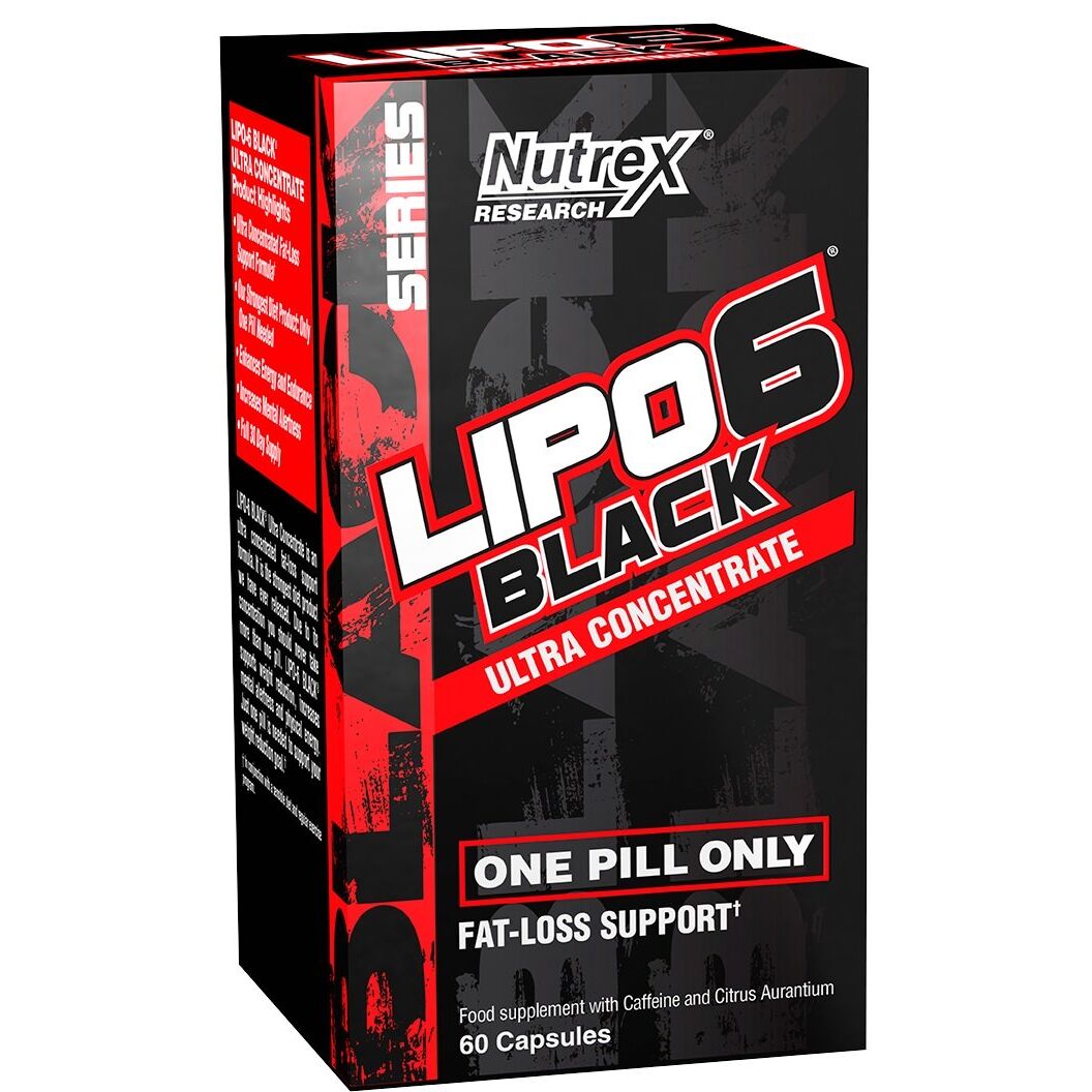 Lipo-6 Black Ultra Concentrate – 60 kapselia – Viking Supplements