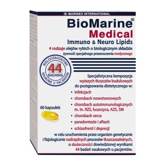 MARINEX BioMarine Medical Immuno & Neuro Lipids (60 kapselia) – Viking Supplements