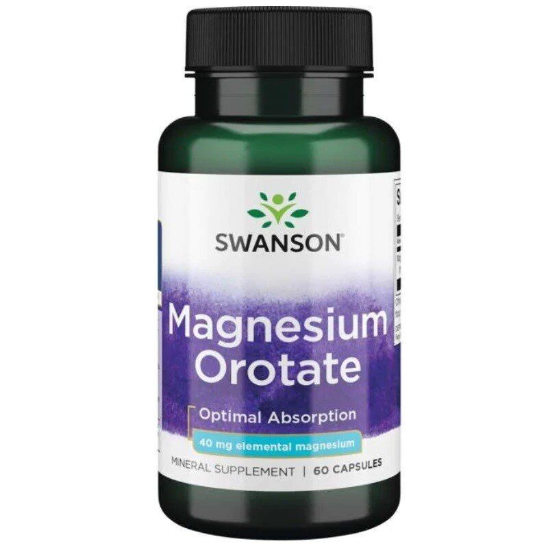 Swanson - Magnesium Orotate, 40mg - 60 caps