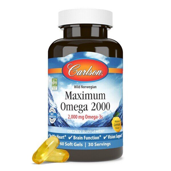 Maximum Omega 2000 – 60 pehmeää kapselia – Viking Supplements