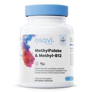 Metyylifolaatti ja metyylib12 – 60 vegaanista kapselia – Viking Supplements