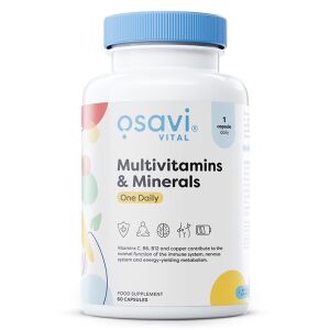 Monivitamiinit ja kivennäisaineet One Daily – 60 kapselia – Viking Supplements