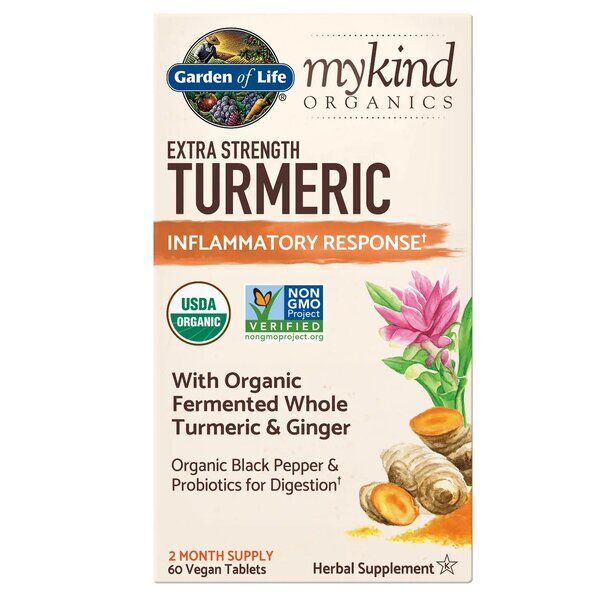 Mykind Extra Strength Turmeric – 60 vegaanista tablettia – Viking Supplements