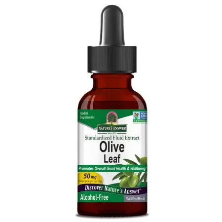 NATURES ANSWER Olivenbladsekstrakt (60 ml / 2 fl. oz.)