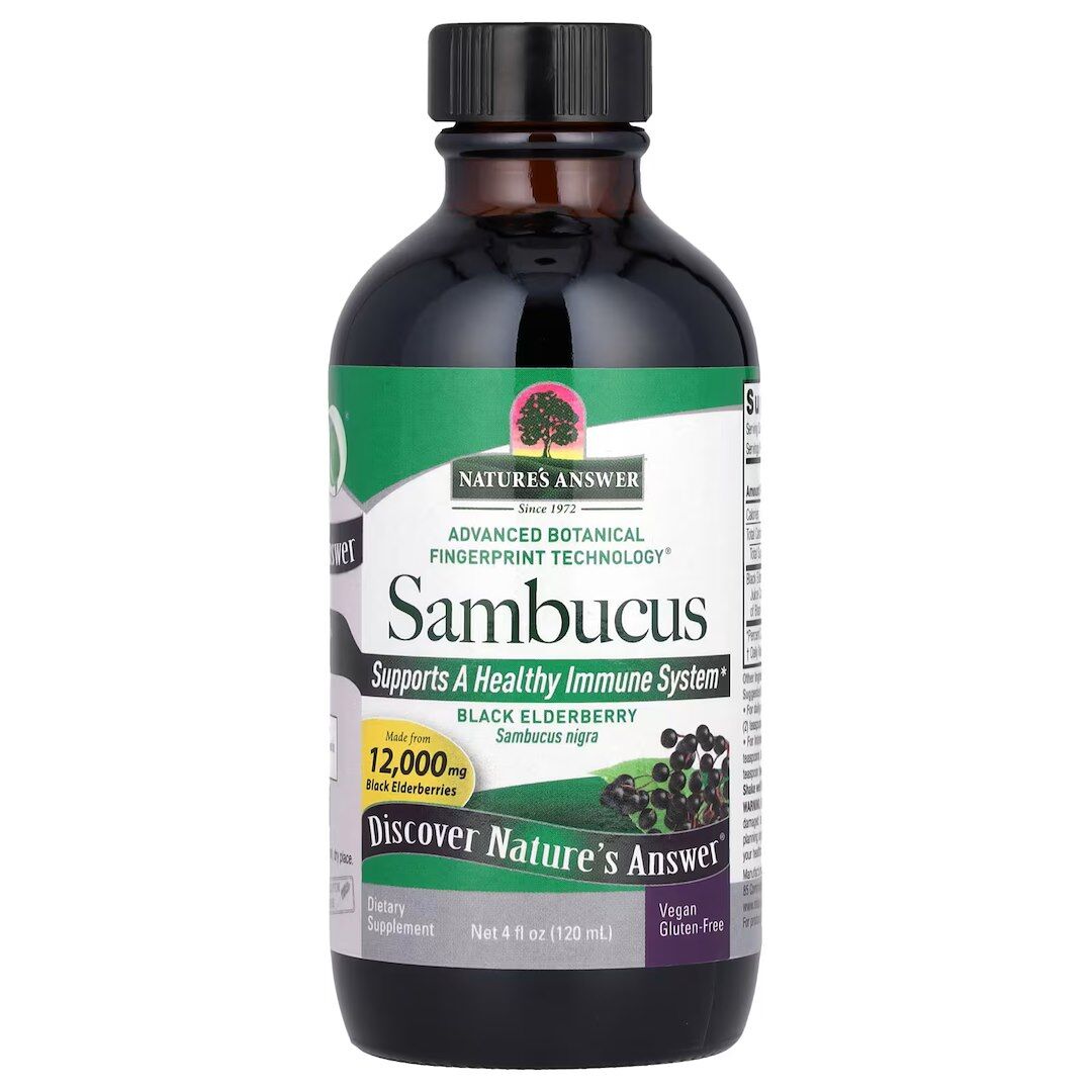 NATURE'S ANSWER Sambucus (120 ml / 4 fl. oz.) – Viking Supplements