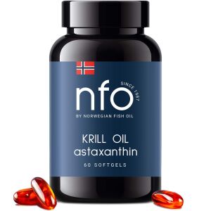 NFO Krill-öljy ja astaksantiini (60 kapselia) – Viking Supplements