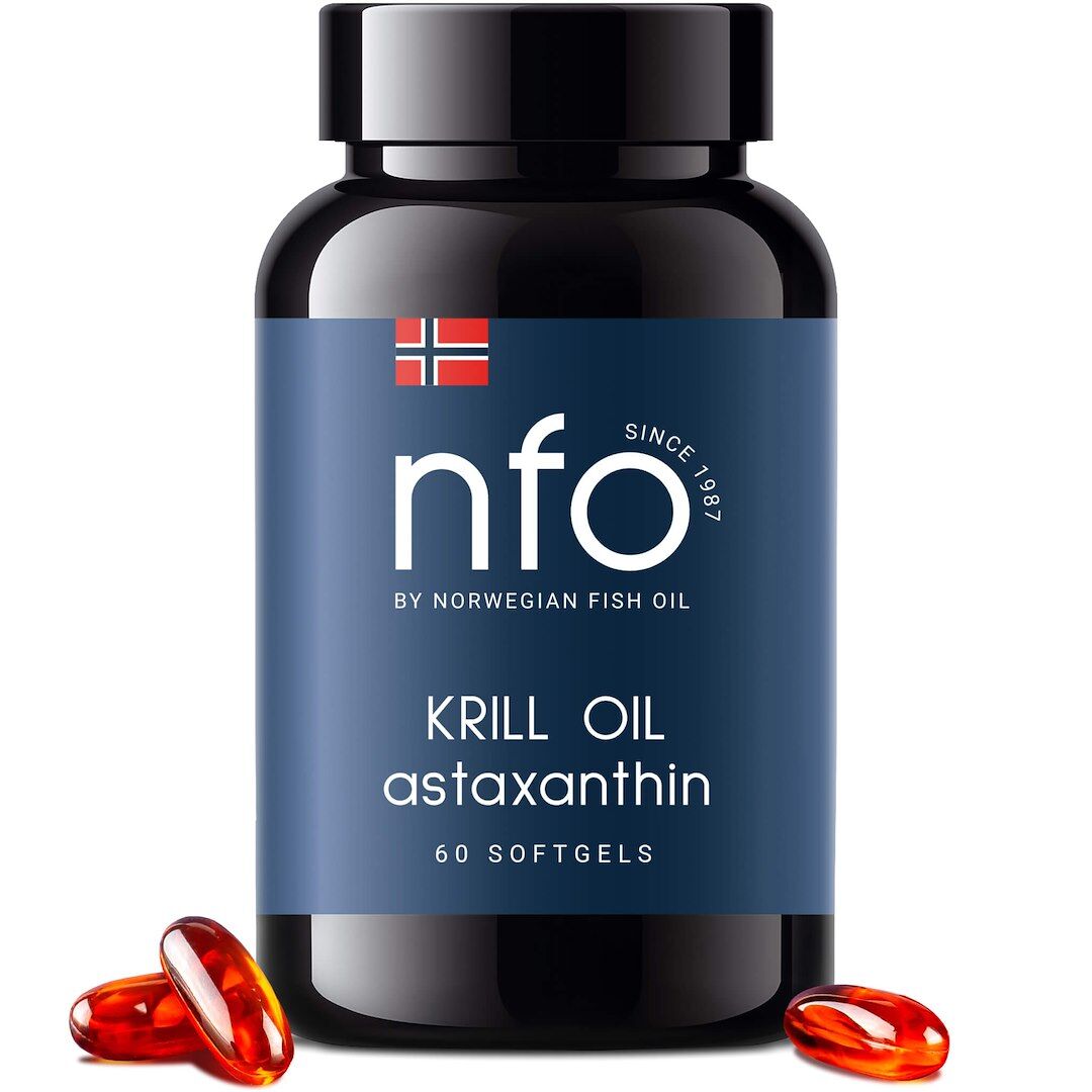 NFO Krill-öljy ja astaksantiini (60 kapselia) – Viking Supplements