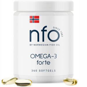 NFO Omega-3 Forte (360 kapselia) – Viking Supplements