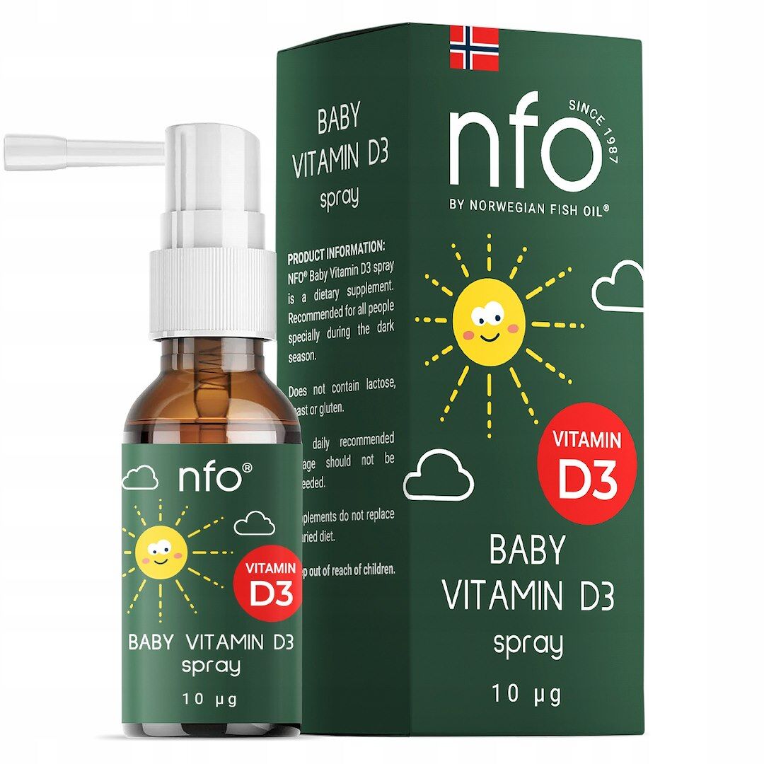 NFO - Vitamin D3 Baby Spray 20 ml