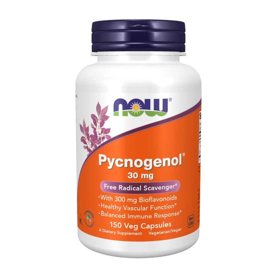NOW Foods - Pycnogenol 30 mg, 150 vegetabilske kapsler