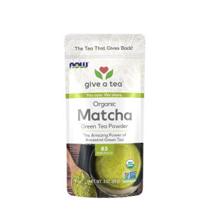 NOW-merkkinen orgaaninen matcha-vihreäteejauhe (3 oz.) – Viking Supplements