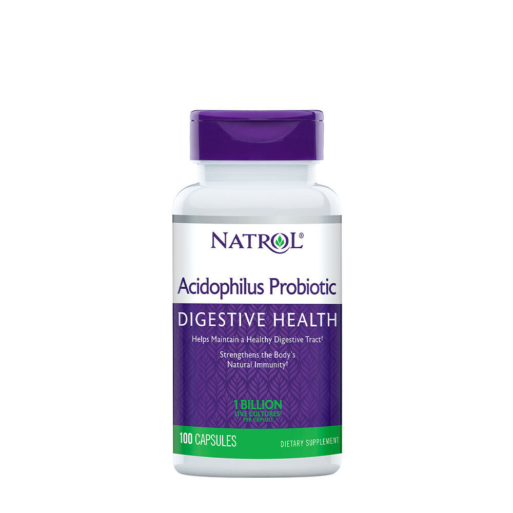 Natrol Acidophilus -probiootti (100 kapselia) – Viking Supplements