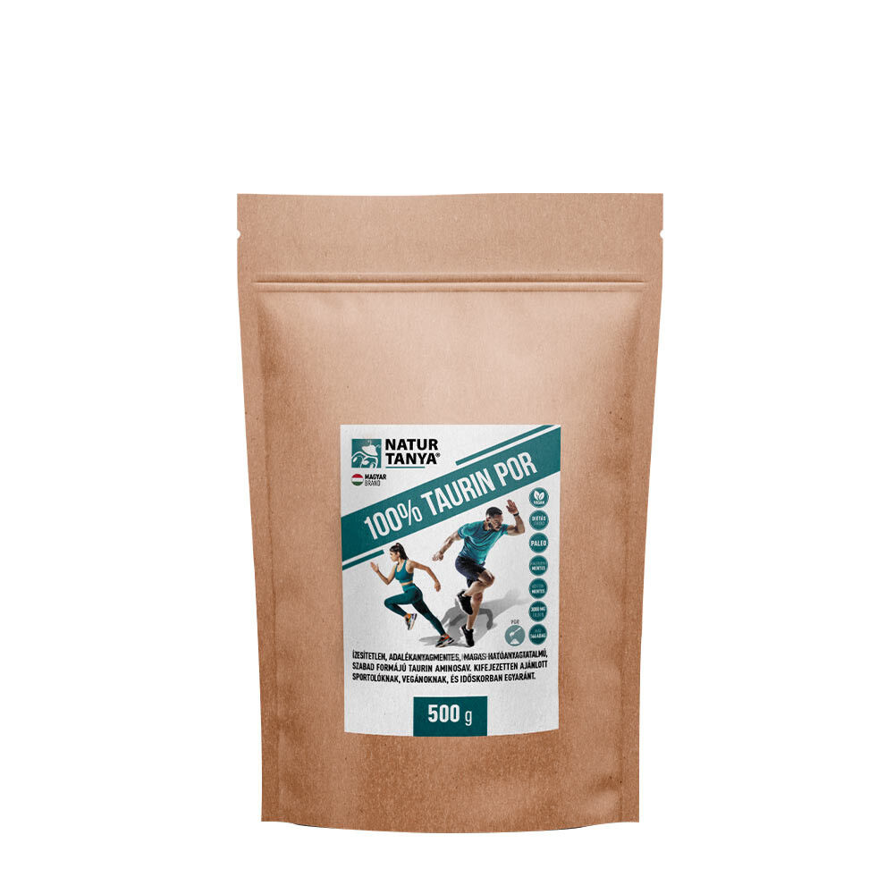 Natur Tanya 100%-tauriinijauhe – ilman lisäaineita (500 g)