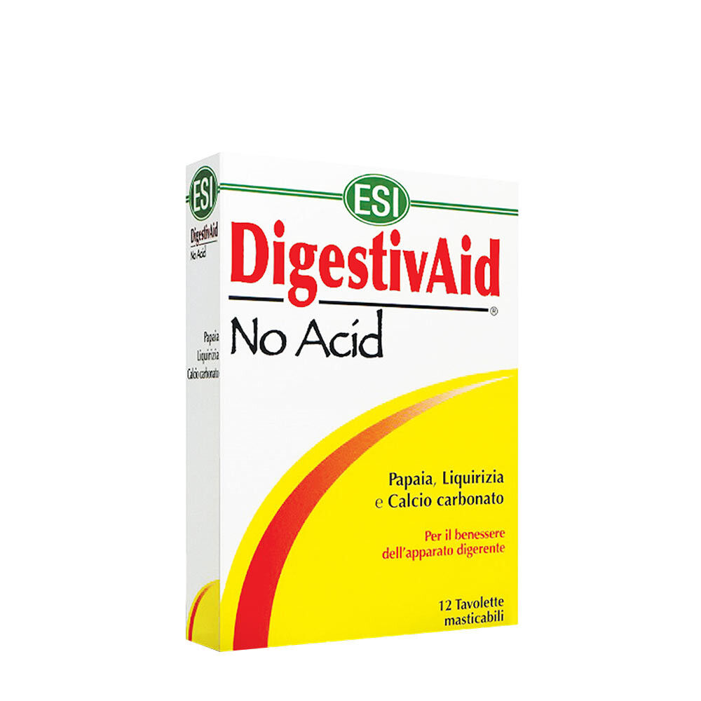 Natur Tanya ESI® DigestivAid No Acid Stop syren! (12 tabletter)