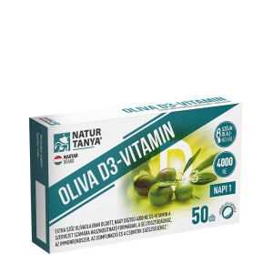 Natur Tanya Olive D3-Vitamin - 4000 IU (50 Softgels) - Viking Supplements