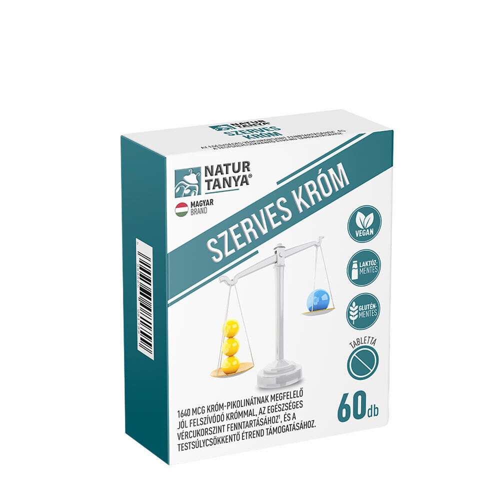 Natur Tanya Organic Chromium (60 tablettia) - Viking Supplements