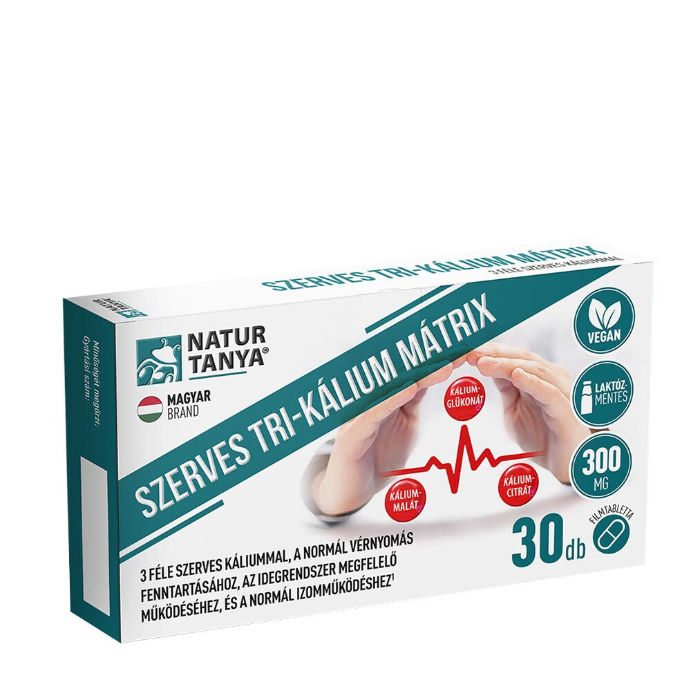 Natur Tanya Organic Tri-Potassium Matrix (30 tablettia) – Viking Supplements