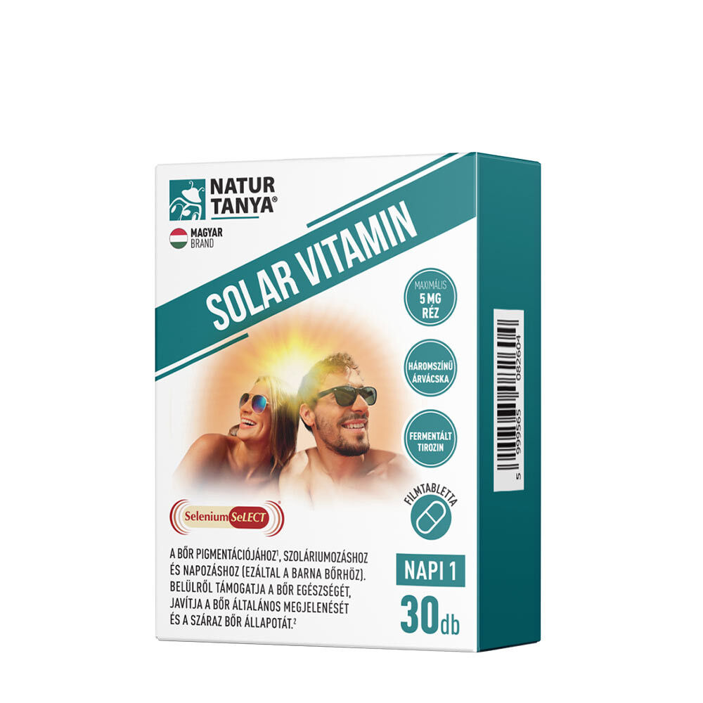 Natur Tanya Solar Vitamin (30 tabletter)