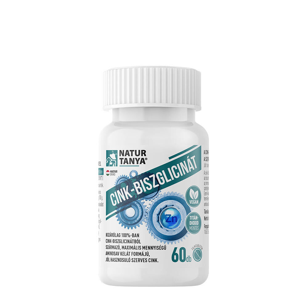 Natur Tanya sinkkibisglysinaatti (60 tablettia) - Viking Supplements