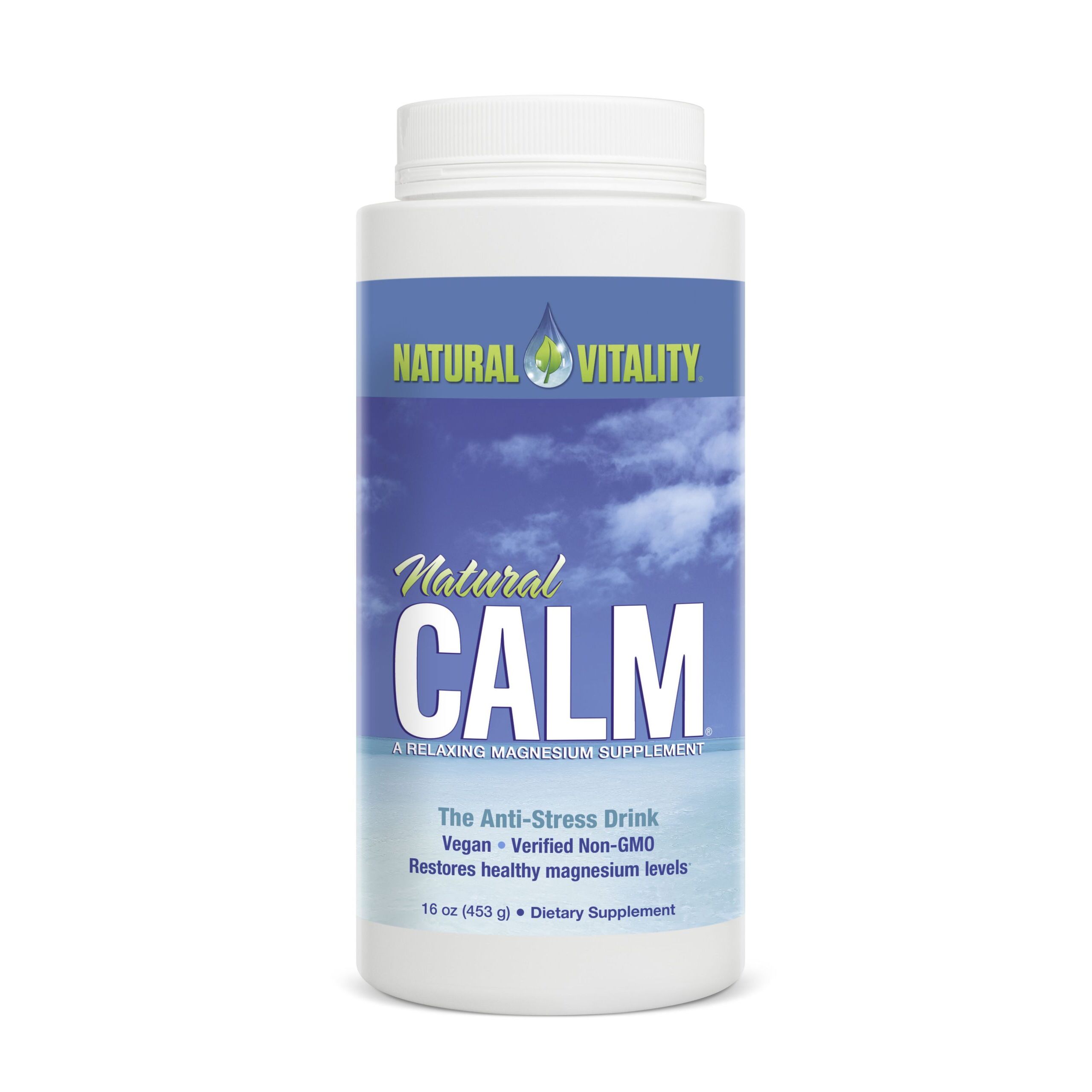 Natural Vitality - Natural Calm, Unflavored - 453g