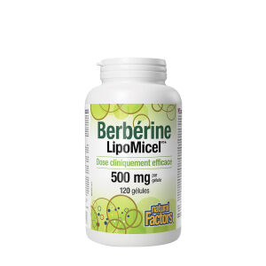 Natural Factors Berberine LipoMicel Matrix (120 pehmeää kapselia) – Viking Supplements
