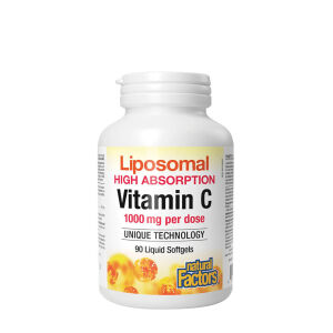 Natural Factors Liposomaalinen C-vitamiini (90 pehmeää kapselia) – Viking Supplements