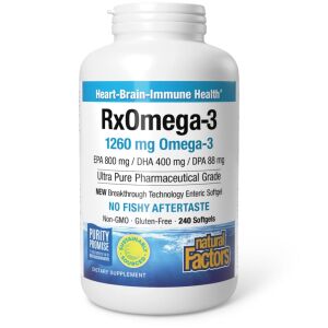 Natural Factors RxOmega-3 240 pehmeää kapselia – Viking Supplements