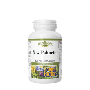Natural Factors Saw Palmetto 500 mg (90 kapselia) – Viking Supplements