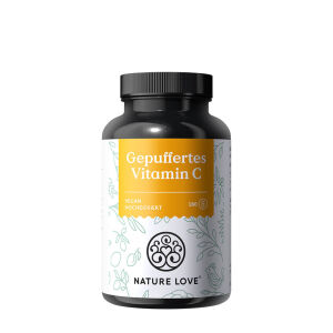 Nature Love -puskuroitu C-vitamiini (180 kapselia) – Viking Supplements
