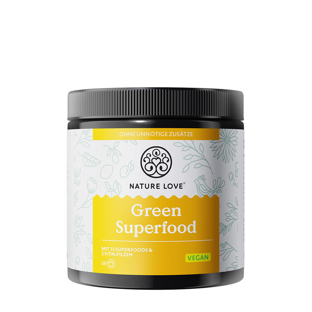 Nature Love Green Superfood 200 g pulver
